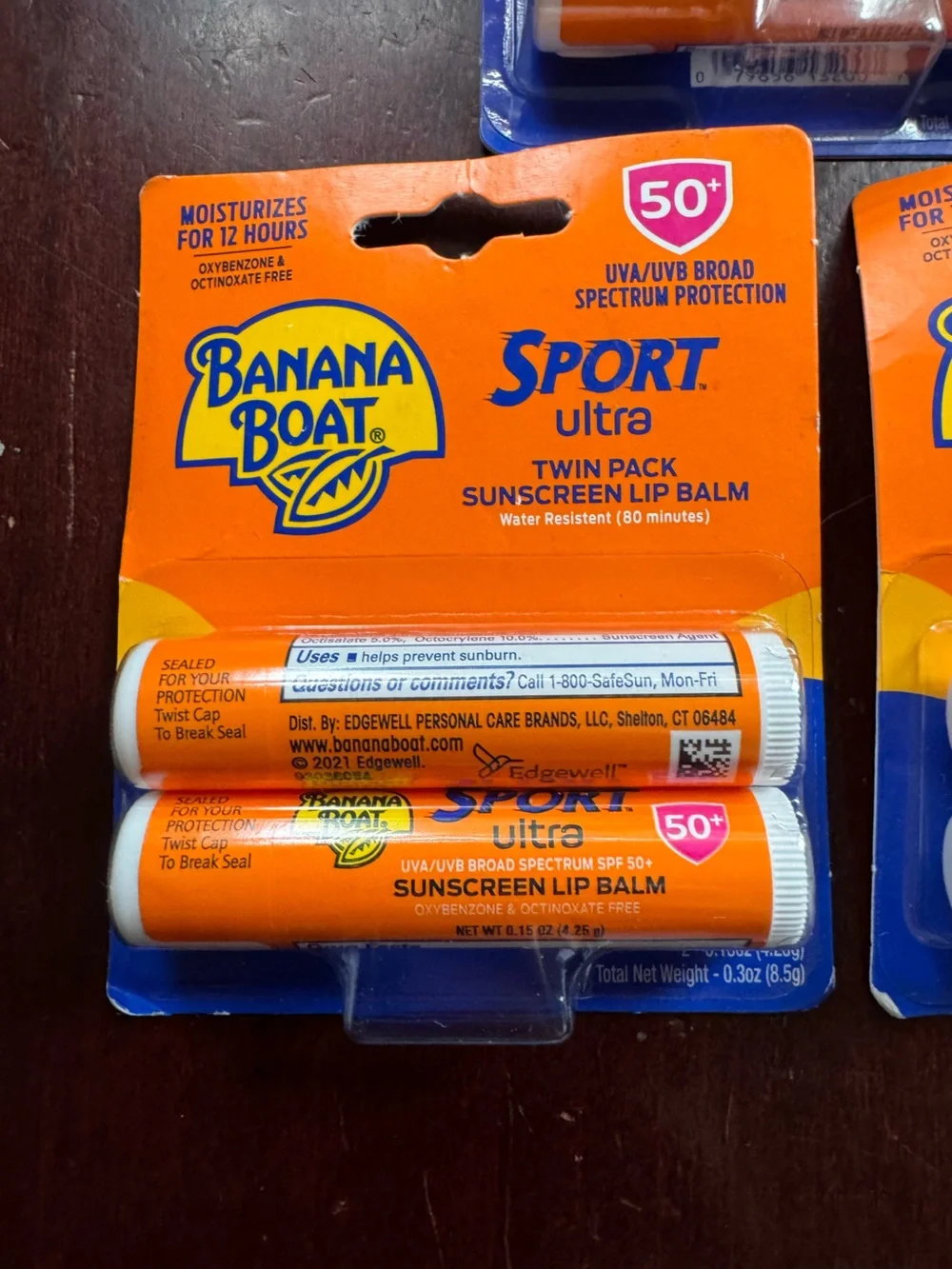 Banana Republic Orange Sport Ultra SPF 50+ chap stick
